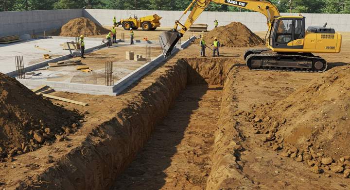 Terrassement et étude de sol